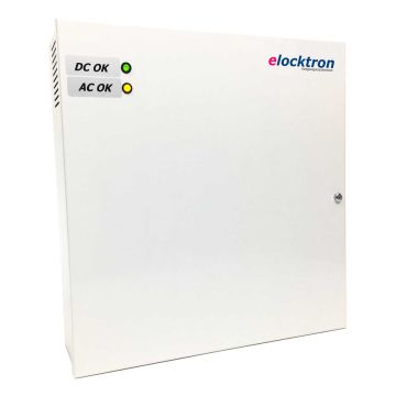 Elocktron voeding metalen behuizing, 12V 4A