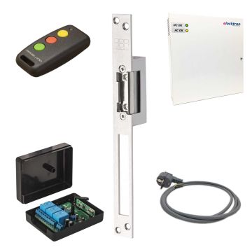 Elektrische deuropener met afstandsbediening