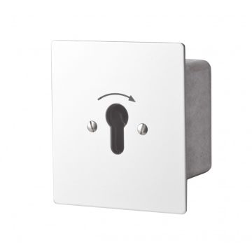 Sleutelschakelaar inbouw moment contact naar een zijde