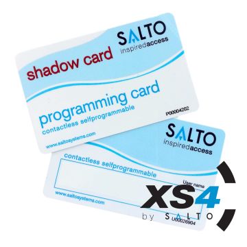Salto XS4 zelf programmeerkaart