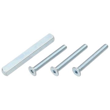 HMB bevestigingsset beslag knop-kruk