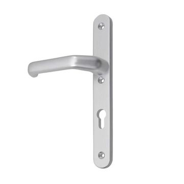 Binnenschild met kruk smal afgerond beslag