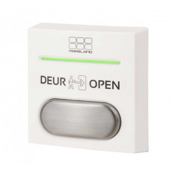 Drukknop opbouw met LED wit