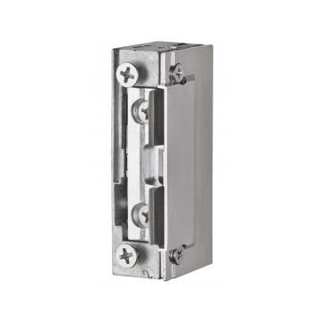 Elektrische deuropener met schootgeleider zonder sluitplaat