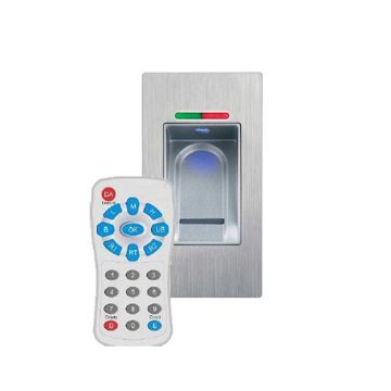 Vingerscan BioKey smal met masterpad, infreesmodel Vingerscan BioKey smal met masterpad, infreesmodel