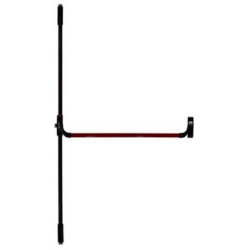 HMB BASE paniekstang 3 punt boven onder zijkant, zwart/rood