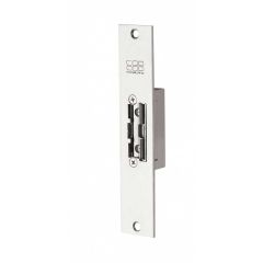 Elektrische deuropener met geïntegreerde schootgeleider korte brede sluitplaat RS23 ruststroom