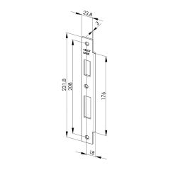 Sluitplaat EA331