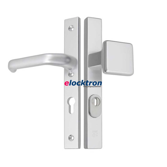 M line veiligheidsbeslag van HMB smal rechthoekig met antikerntrekbeveiliging knop kruk