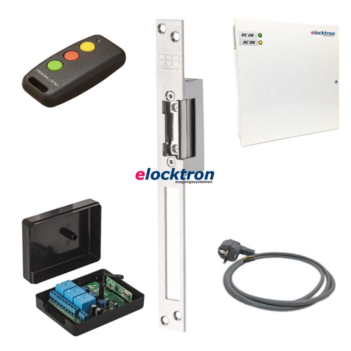 Elektrische deuropener met afstandsbediening