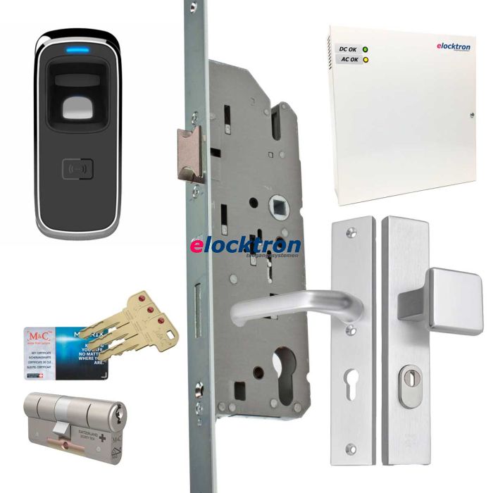 Toegangscontrole met vingerscanlezer, u kunt direct aan de slag met dit complete systeem