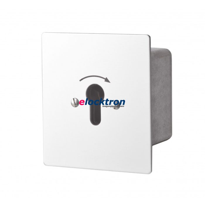 Sleutelschakelaar inbouw moment contact naar een zijde