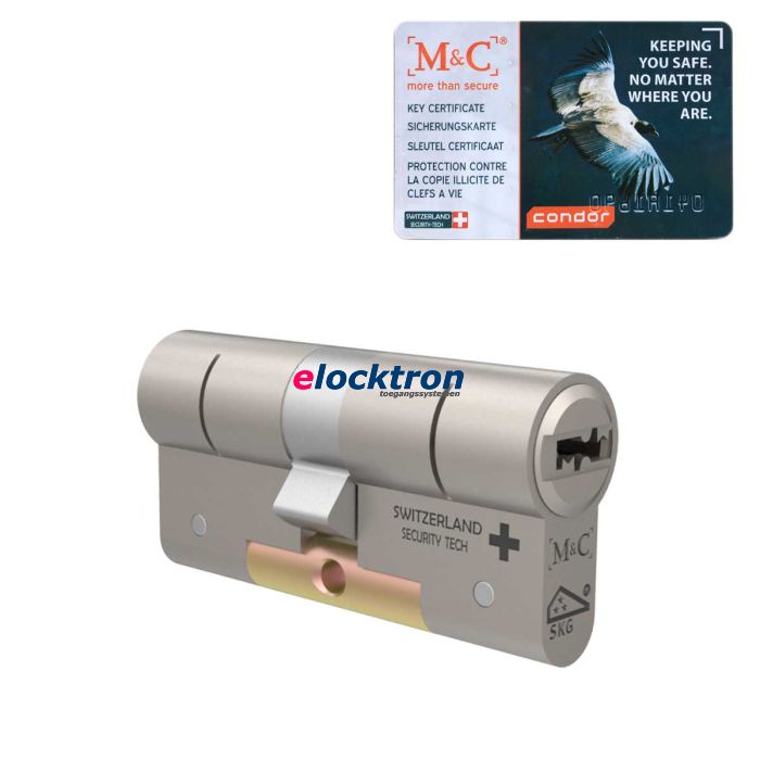 M&C Condor standaard dubbele cilinder