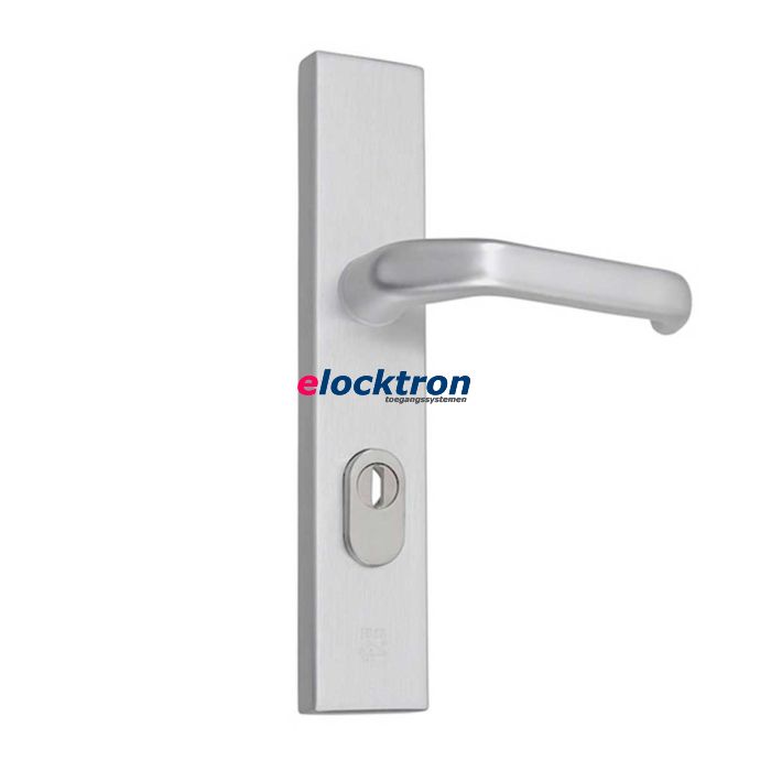 M-line Buitenschild met cilinderbeveiliging, breed rechthoekig beslag