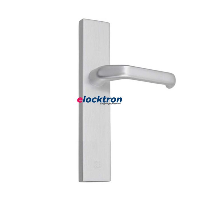 HMB M-line breed recht beslag, buitenschild deurkruk blind