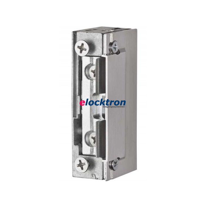 Elektrische deuropener met schootgeleider zonder sluitplaat