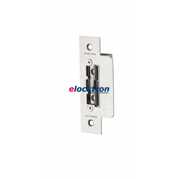 Elektrische deuropener S53U met korte rechte sluitplaat en geintegreerde schootgeleider