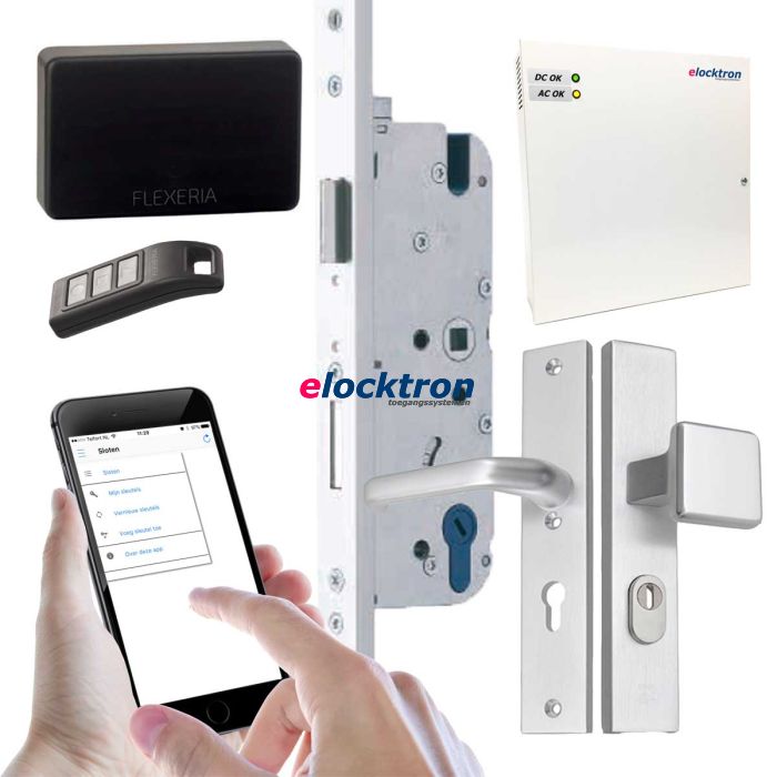 Toegangssyteem met smartphone app en afstandsbediening