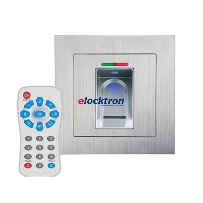 Vingerscanner BioKey met masterpad, inbouwmodel
