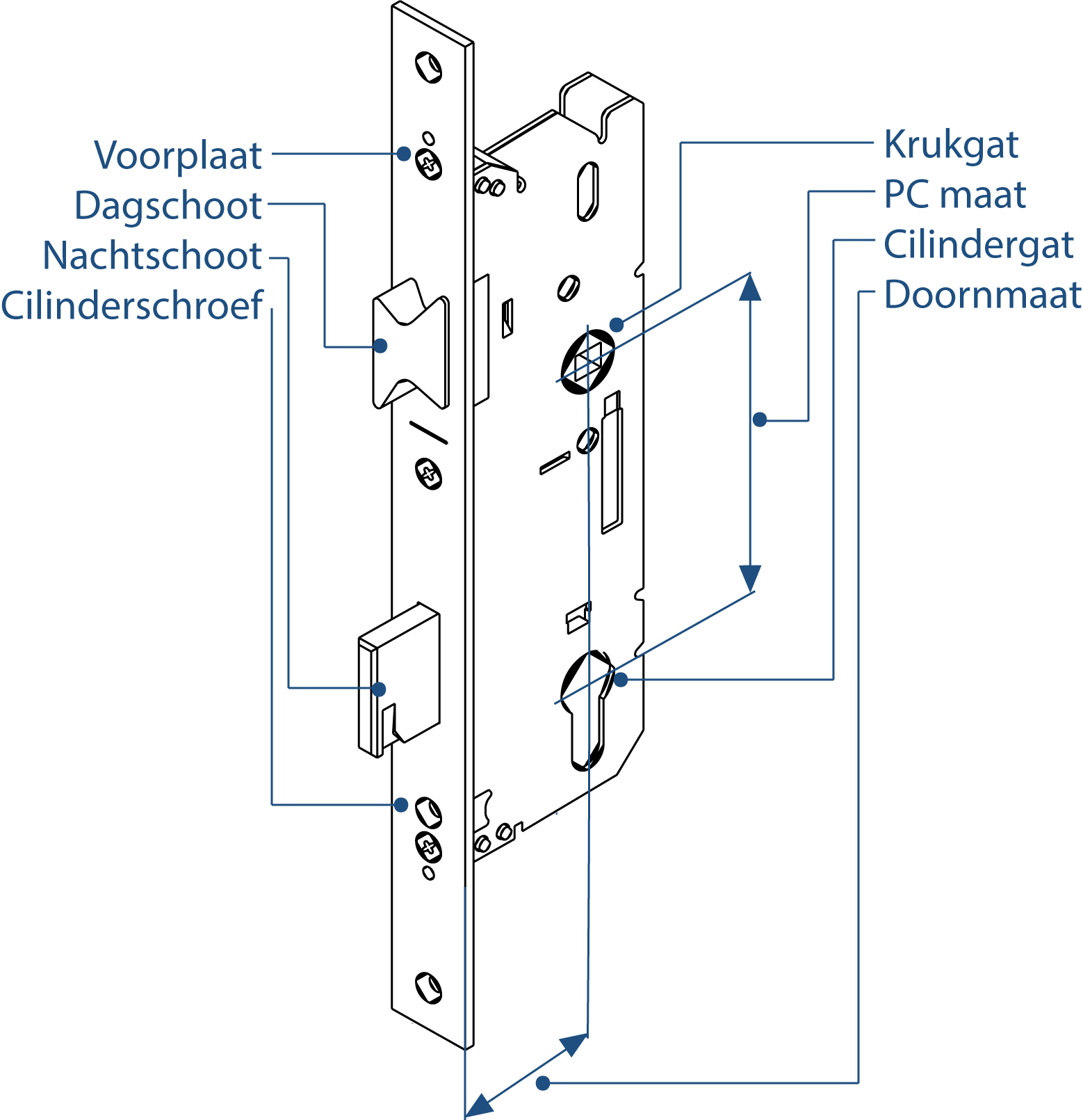 Begrippenlijst cilinders